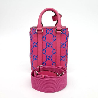 Gucci Supreme Mini Tote And Shoulder Bag (696010) (10172182)