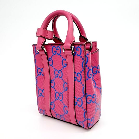 Gucci Supreme Mini Tote And Shoulder Bag (696010) (10172182)