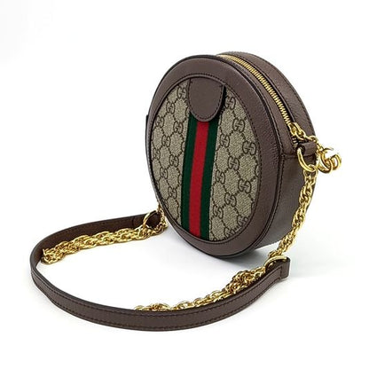 Gucci Ophidia Mini GG Round Shoulder Bag (550618) (10174588)