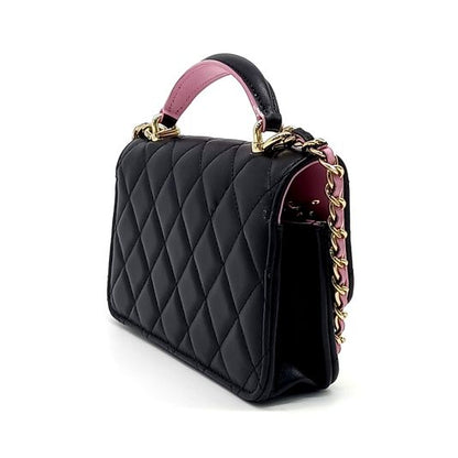 Chanel Top Handle Phone Holder Mini Cross Bag (10175221)