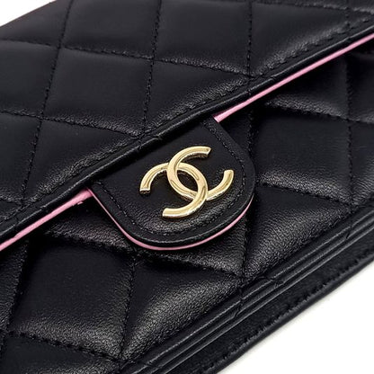 Chanel Top Handle Phone Holder Mini Cross Bag (10175221)