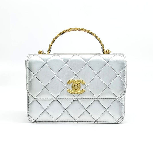 Chanel rainbow top handle chain bag (10176943)
