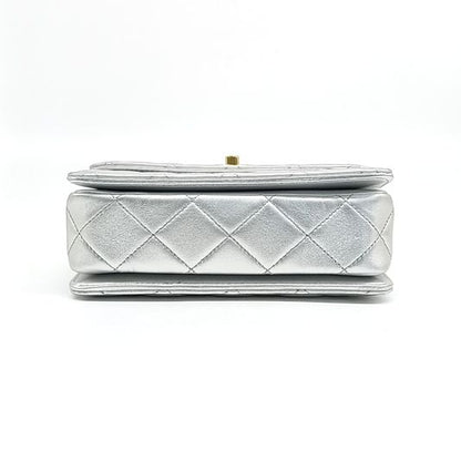 Chanel rainbow top handle chain bag (10176943)