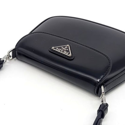 Prada Cleo Brushed Mini Shoulder Bag (1BH188) (10177395)
