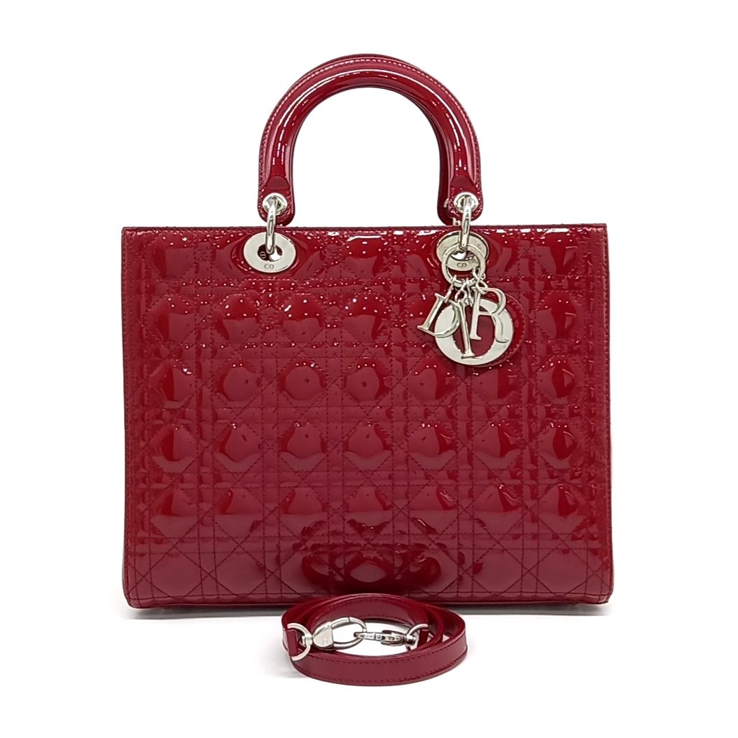 Christian Dior Patent Lady Bag Large VRB44561 (10178714)