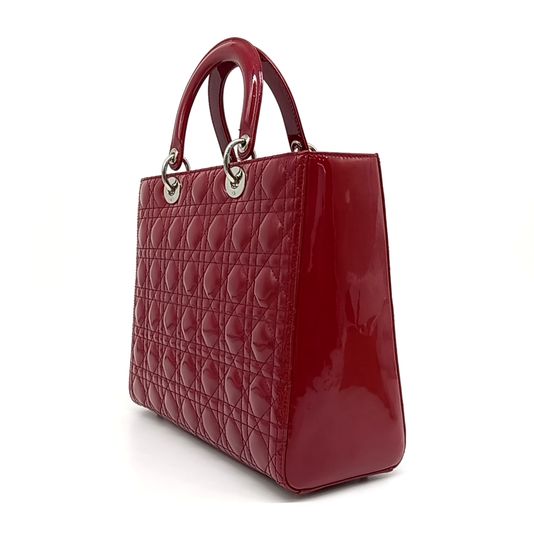 Christian Dior Patent Lady Bag Large VRB44561 (10178714)