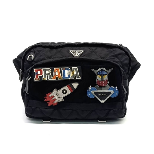 Prada Biker Bag (2vh021) & Patch Decoration (10201476)