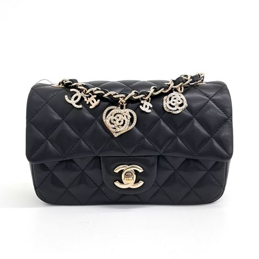 Chanel Lambskin New Mini Charm Bag (10183710)