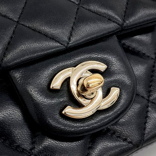 Chanel Lambskin New Mini Charm Bag (10183710)
