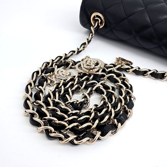 Chanel Lambskin New Mini Charm Bag (10183710)