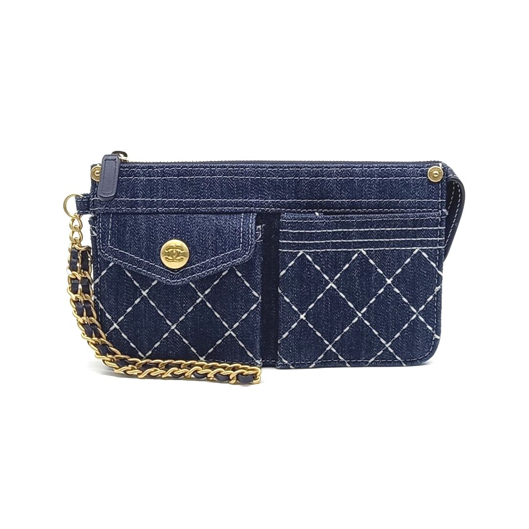 Chanel Denim Clutch (10184231)