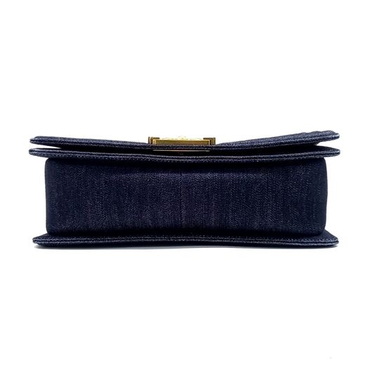 Chanel Denim Tweed Boy Bag Medium (10185223)