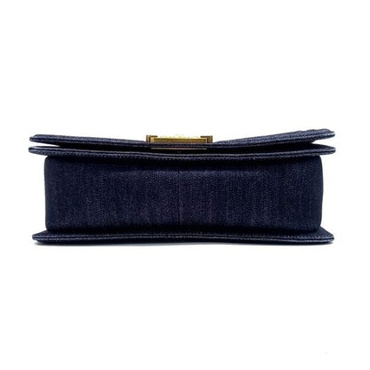 Chanel Denim Tweed Boy Bag Medium (10185223)