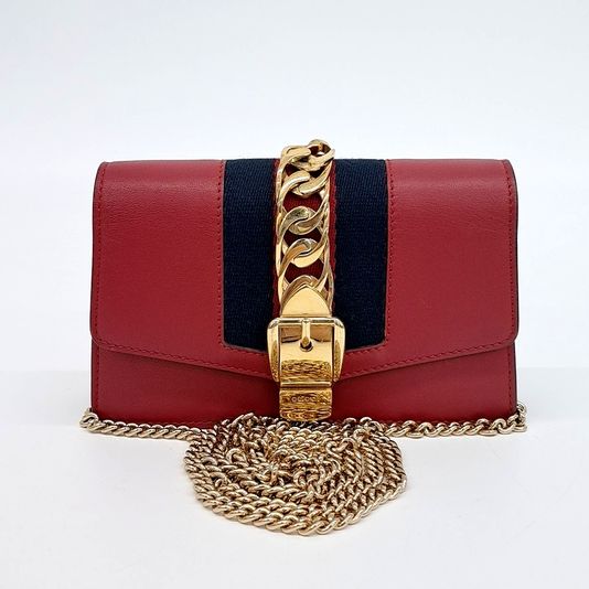 Gucci Sylvie Mini Crossbody Bag (494646) (10186047)