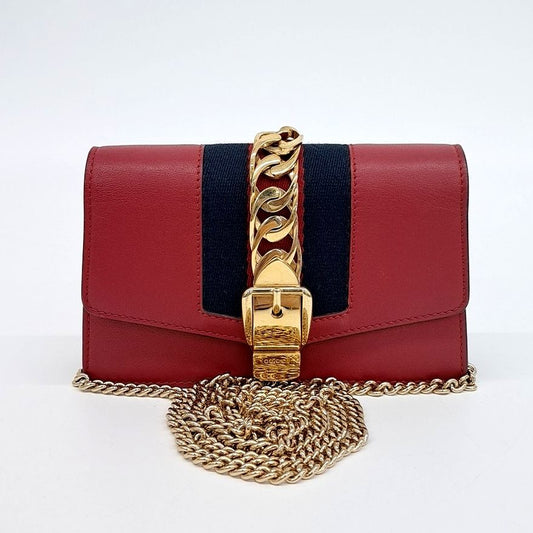 Gucci Sylvie Mini Crossbody Bag (494646) (10186047)