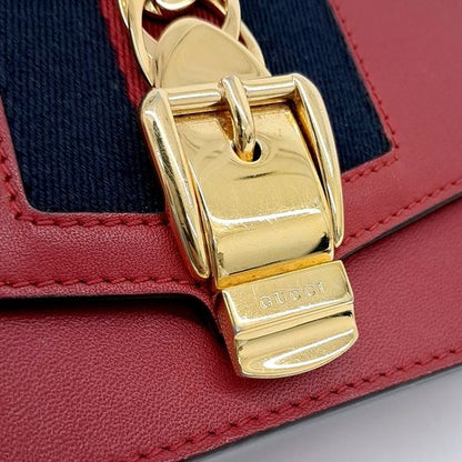 Gucci Sylvie Mini Crossbody Bag (494646) (10186047)