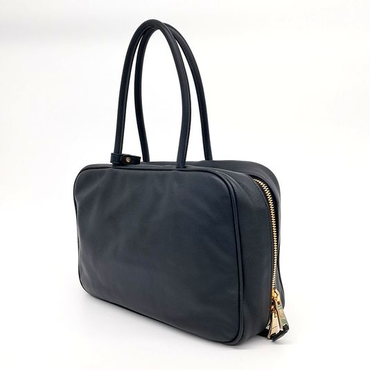 Miu Miu Embossed Logo Bowling Bag (5bb117) (10193328)