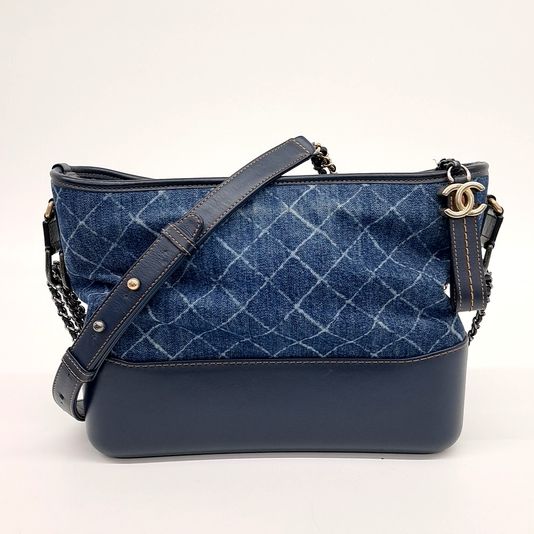 Chanel Denim Gabrielle Hobo Bag (10195450)
