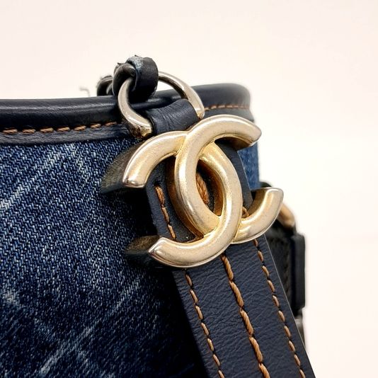 Chanel Denim Gabrielle Hobo Bag (10195450)
