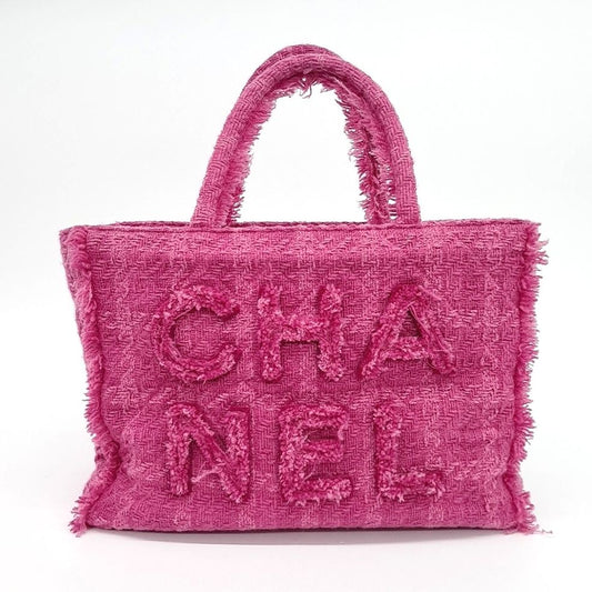 Chanel Tweed Zipper Shopping Bag (10196108)