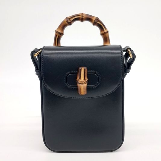 Gucci Bamboo Mini Tote And Crossbody Bag (702106) (10197306)