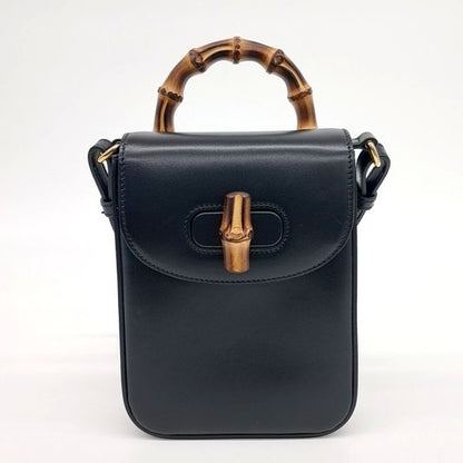 Gucci Bamboo Mini Tote And Crossbody Bag (702106) (10197306)