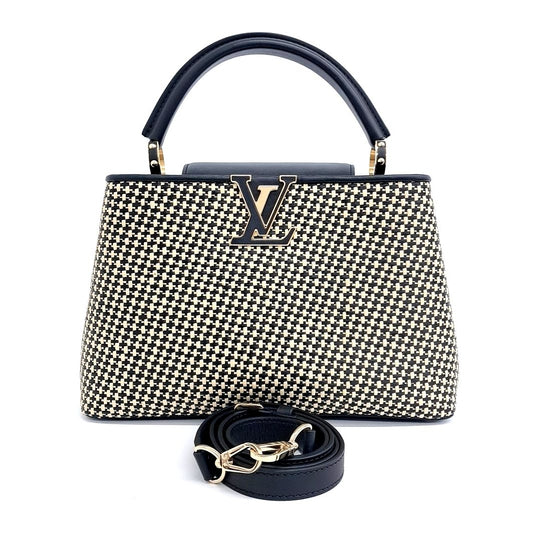 Louis Vuitton Raffia Capucine Mm M57650 (10200399)