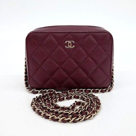 Chanel Caviar Camera Crossbody Bag (10203000)