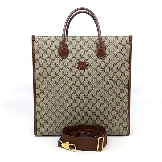 Gucci Interlocking G Medium Tote And Shoulder Bag (674155) (10203072)