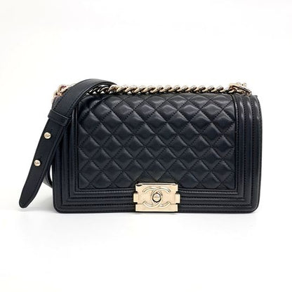 Chanel Lambskin Boy Bag Medium A67086 (10205393)