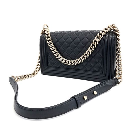 Chanel Lambskin Boy Bag Medium A67086 (10205393)
