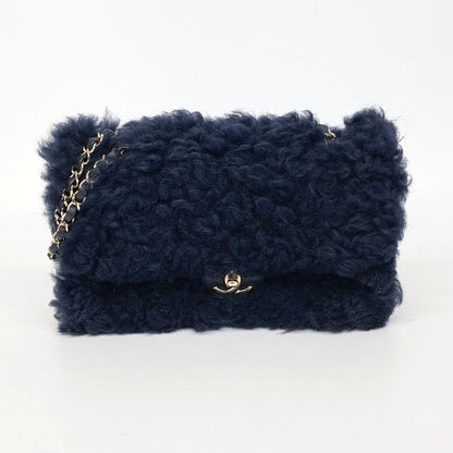 Chanel Shearling Chain Shoulder Bag (10207263)