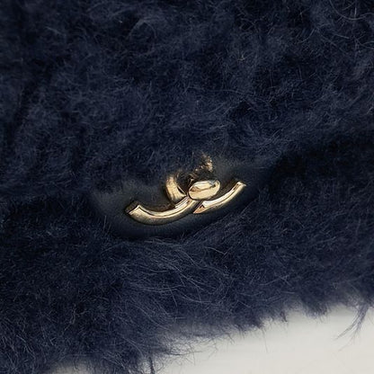 Chanel Shearling Chain Shoulder Bag (10207263)