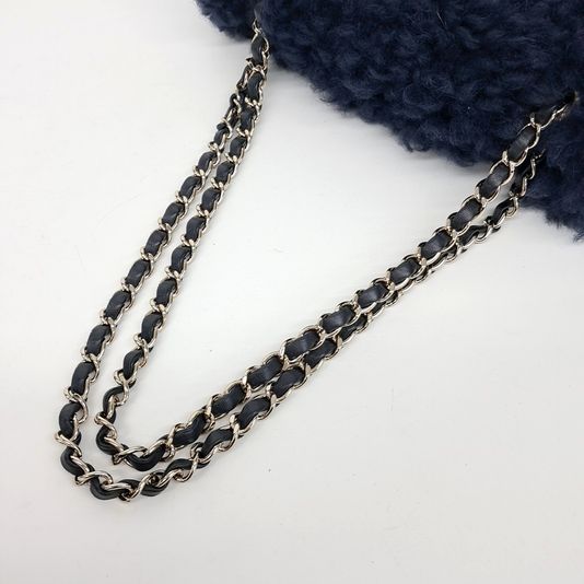 Chanel Shearling Chain Shoulder Bag (10207263)