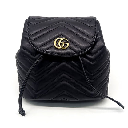 Gucci GG Marmont Backpack (528129) (10208390)