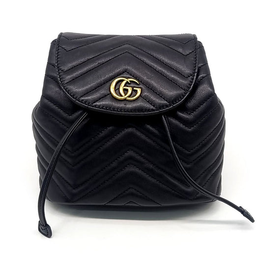 Gucci GG Marmont Backpack (528129) (10208390)