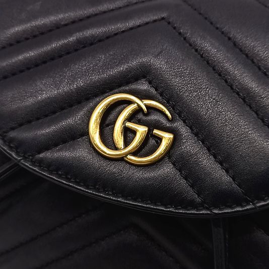 Gucci GG Marmont Backpack (528129) (10208390)