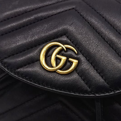 Gucci GG Marmont Backpack (528129) (10208390)