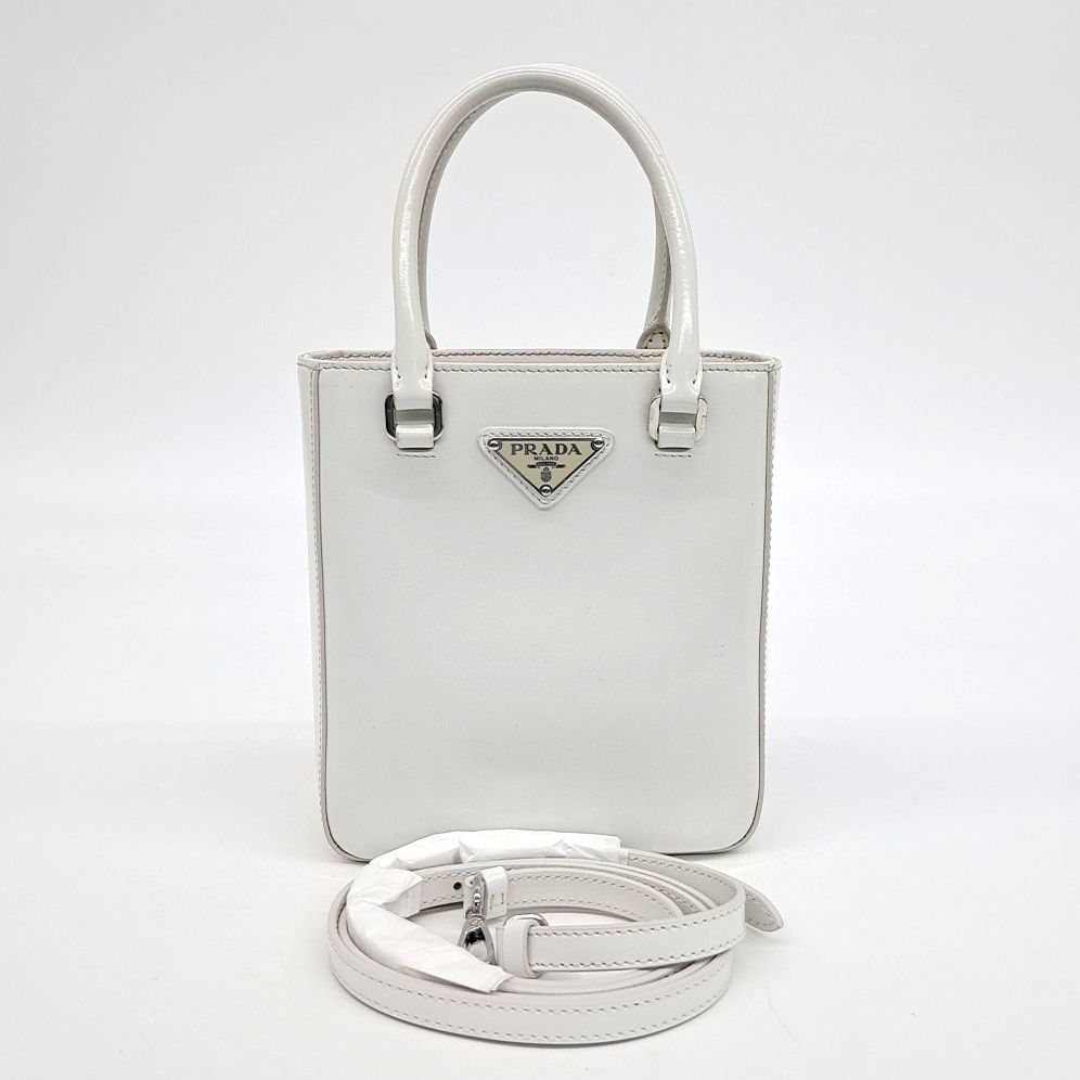 Prada Small Brushed Tote Bag (10210934)
