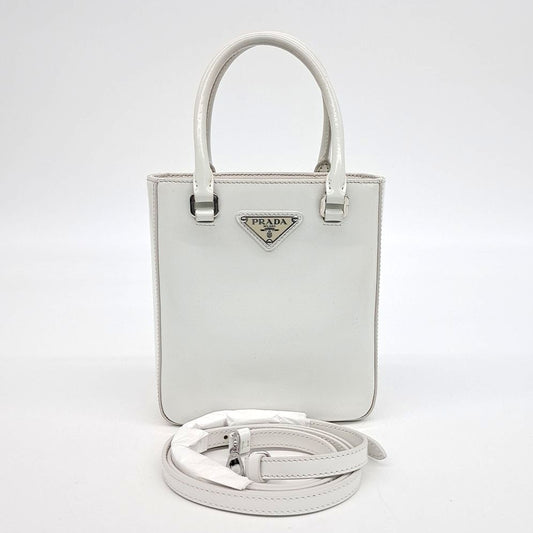 Prada Small Brushed Tote Bag (10210934)