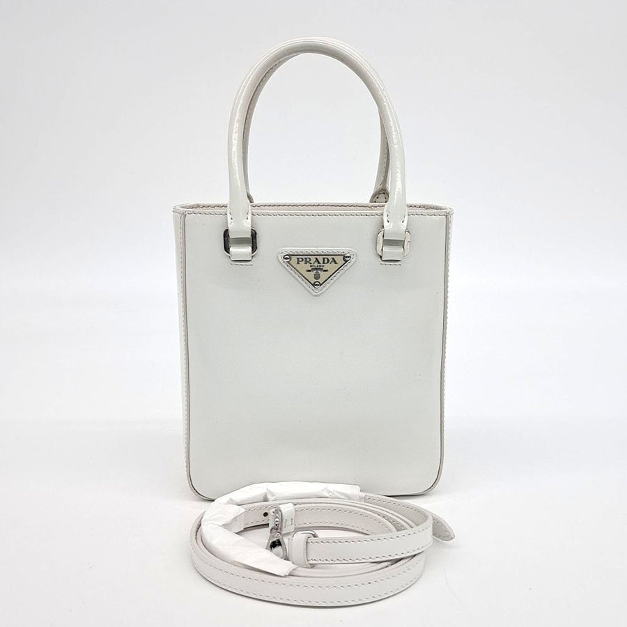 Prada Small Brushed Tote Bag (10210934)