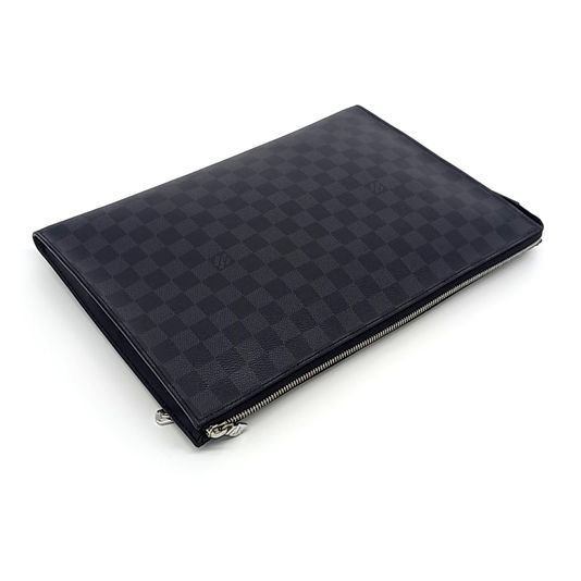 Louis Vuitton Graphite Pochette 24h Clutch N40481 (10218496)
