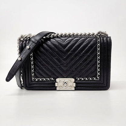Chanel Chevron Boy Bag Medium (10219240)