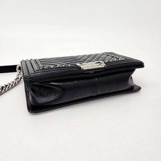 Chanel Chevron Boy Bag Medium (10219240)