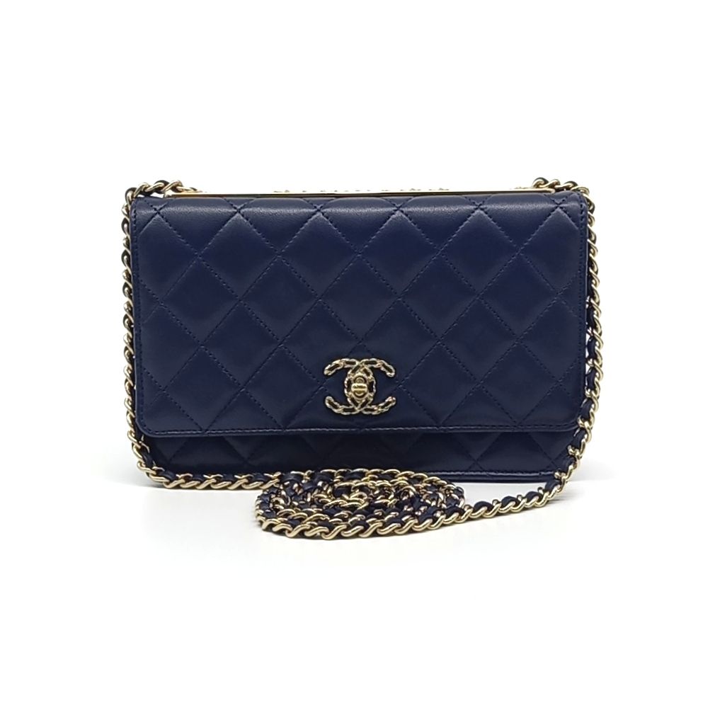 Chanel Lambskin Trendy Cc Woc Mini Crossbody Bag A80982 (10220303)