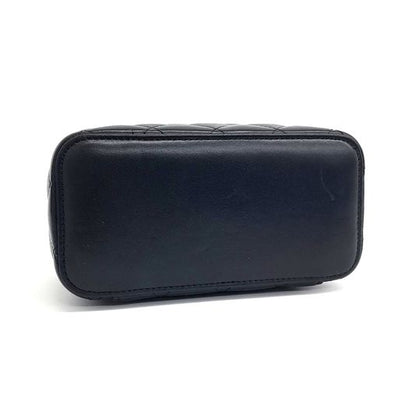 Chanel Lambskin Top Handle Vanity Crossbody Bag (10221550)