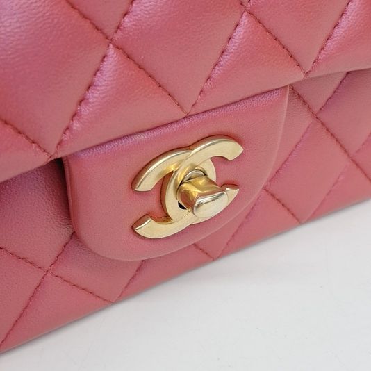 Chanel Lambskin Top Handle New Mini Crossbody Bag As2431 (10222943)