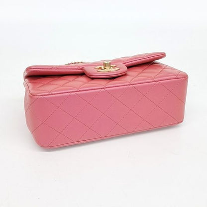 Chanel Lambskin Top Handle New Mini Crossbody Bag As2431 (10222943)