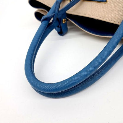 Prada Canappa Saffiano Double Tote And Shoulder Bag (bn2775) (10233910)