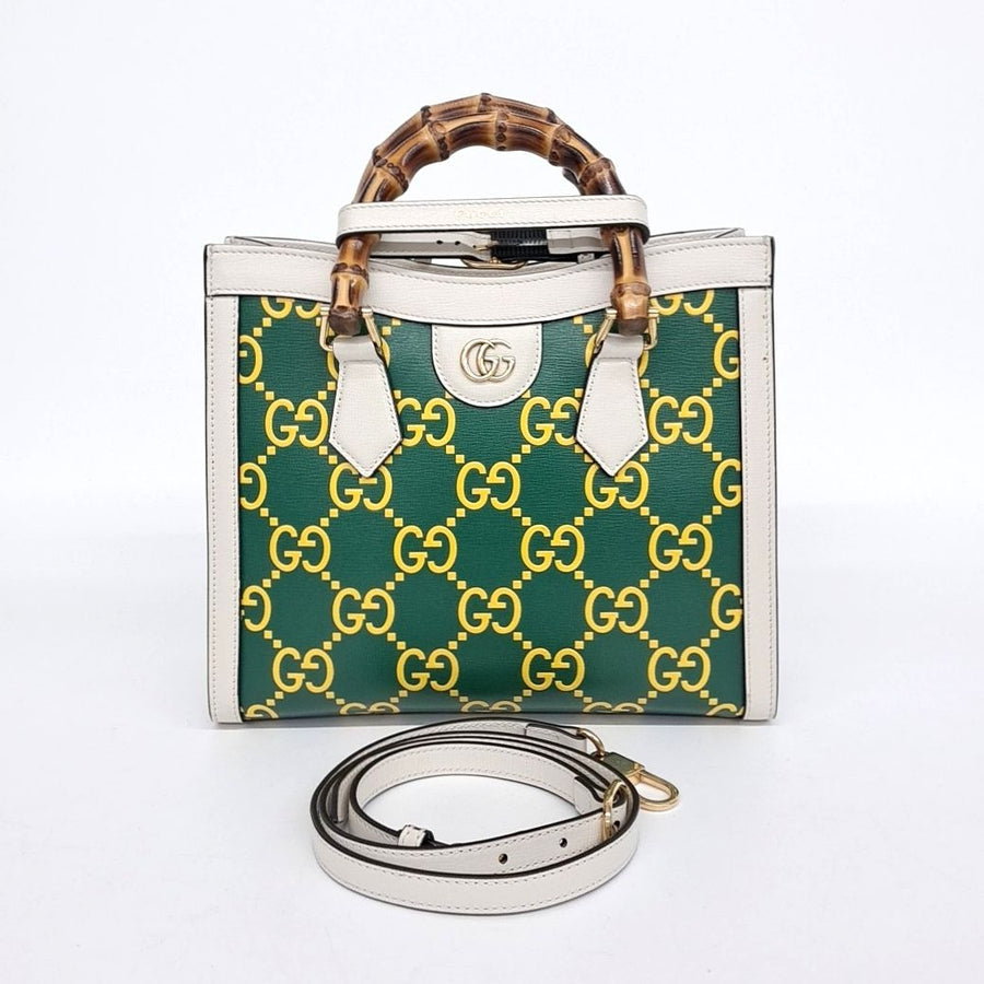 Gucci Diana Bamboo Tote Bag Small (660195) (10225458)